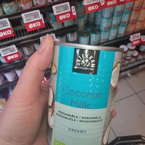 Økologisk kokosmælk