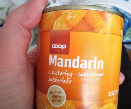 COOP Mandarin på dåse