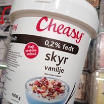Arla Cheasy vanilje skyr sukkerfri indeholder MSG tilsætningsstoffer