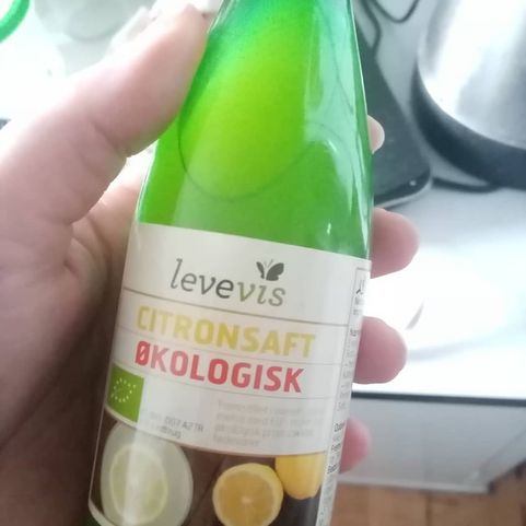 Levevis Økologisk citronsaft